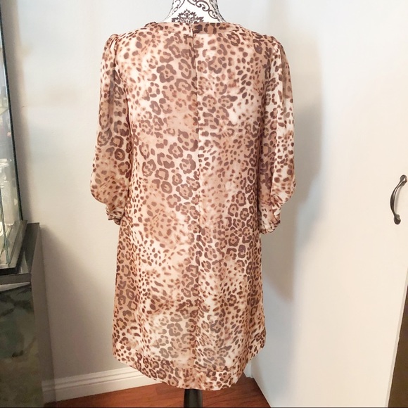 Eva Mendez for NY & Co Brown Leopard Dress - Picture 3 of 5